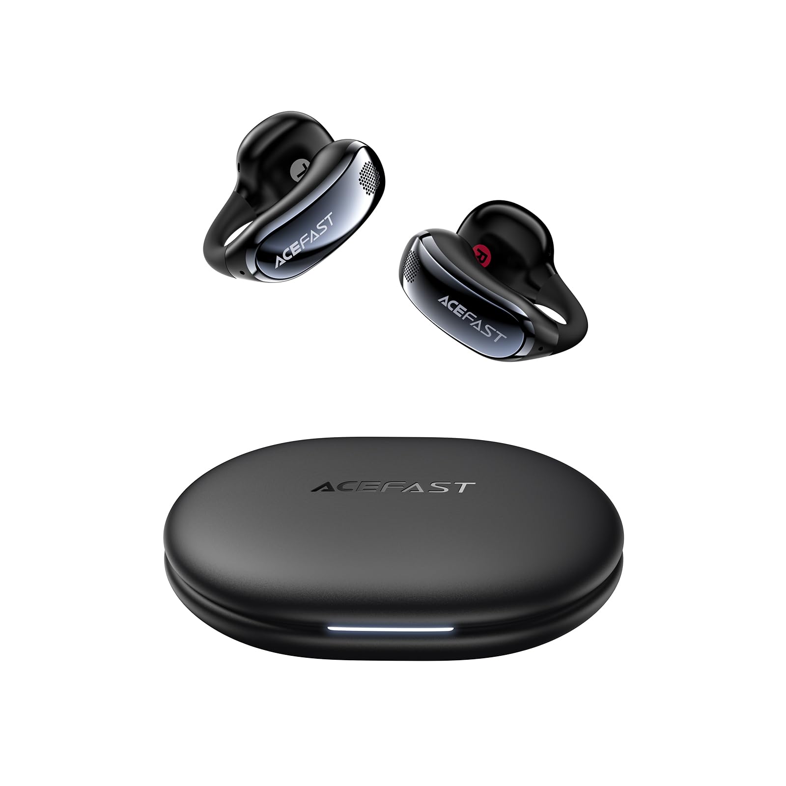 ACEFAST ワイヤレスイヤホン イヤーカフ Bluetooth 5.4 マイ…