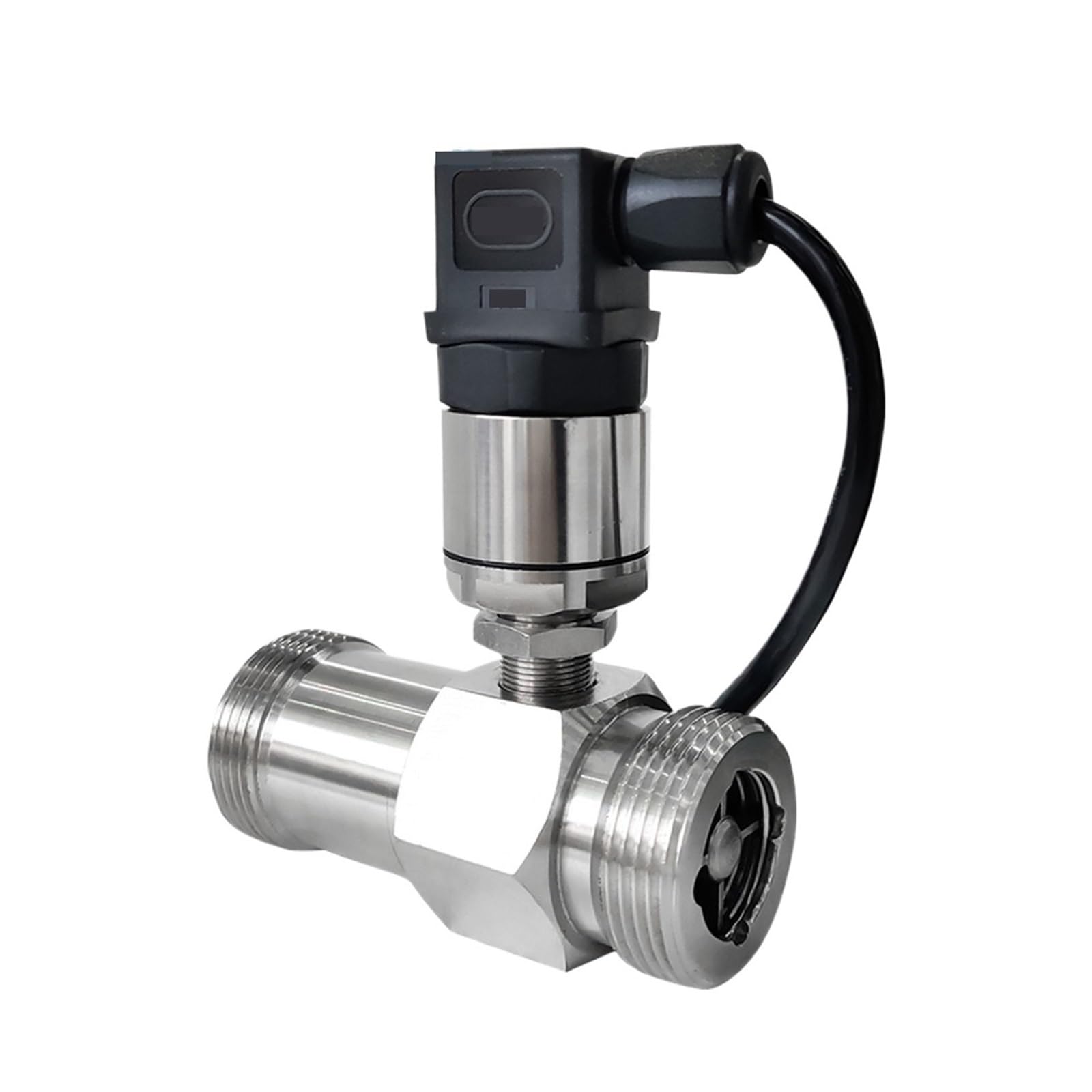 PXQCHAVLN Flow Meter Flowmeter Thread SS304 Water 4-20mA(DN40)