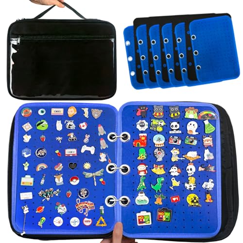 Mi Ya Mi Lai 6 Blue binder +5 Black Spaces Large Pin Books For Collectors