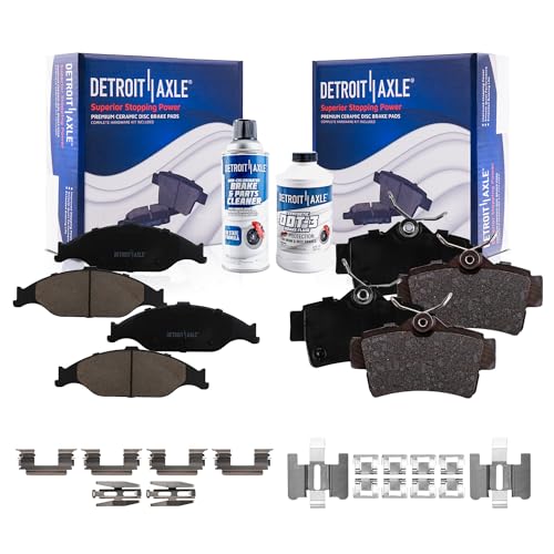 Image of Detroit Axle - Brake Kit for 1999-2004 Ford Mustang Base GT 2000 2001 2002