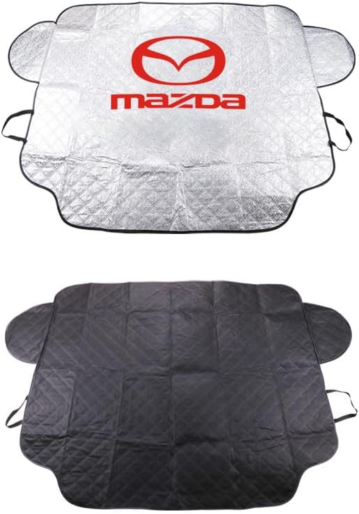 マツダ 車用凍結防止シート新型 CX-3/CX-4//CX-5/CX-8/アテンザ/アクセラ/デミオ 全シリーズ対応 車 フロントガ
