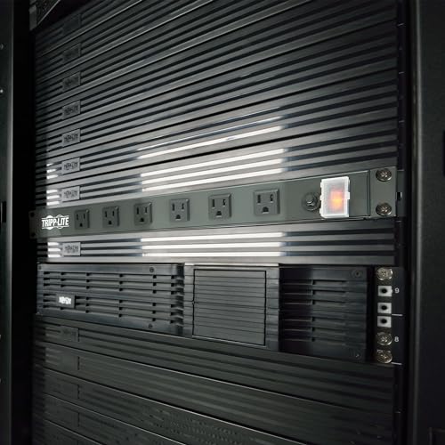 image for Tripp Lite 12-Outlet Rack Mount Power Strip PDU, Six Front & Six Rear 