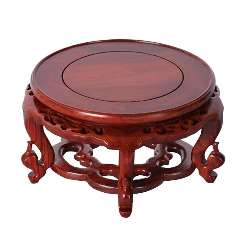 Support pour bonsaï rond petit modèle pour vase théière en pierre et pot de fleur intérieur