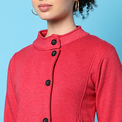 Image of Women's Cotton Jacket Relaxed Fit For Casual Wear | Full Sleeve | Stylish Wear Cotton Jacket Crafted With Comfort Fit And High Performance For Everyday Wear