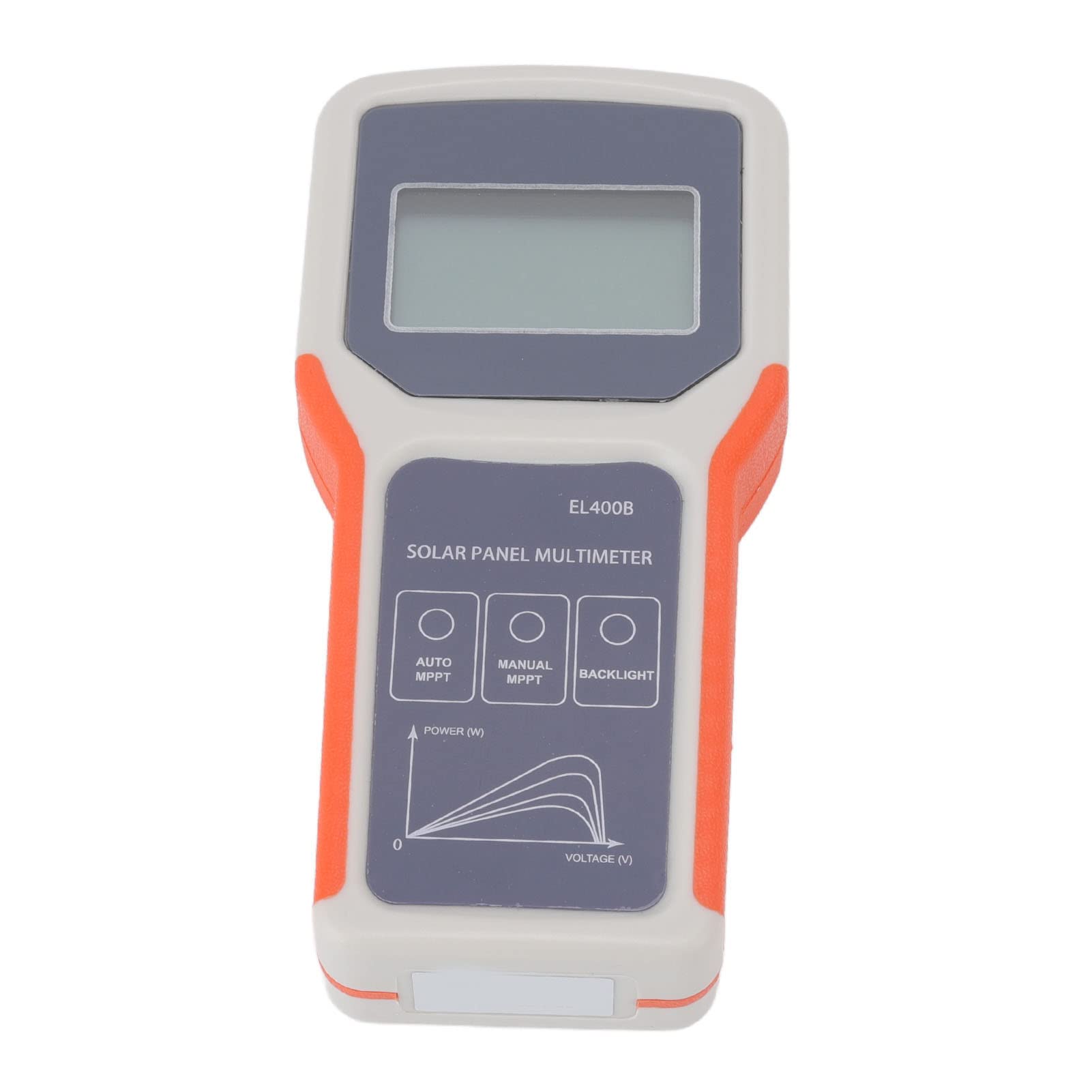 Yctze Multimetro per Pannelli Solari LCD Aggiornato con Retroilluminazione - Tester MPPT Multifunzionale per Pannelli Fotovoltaici, Supporta 12-60 V, -20 A, Sovratensione/corrente