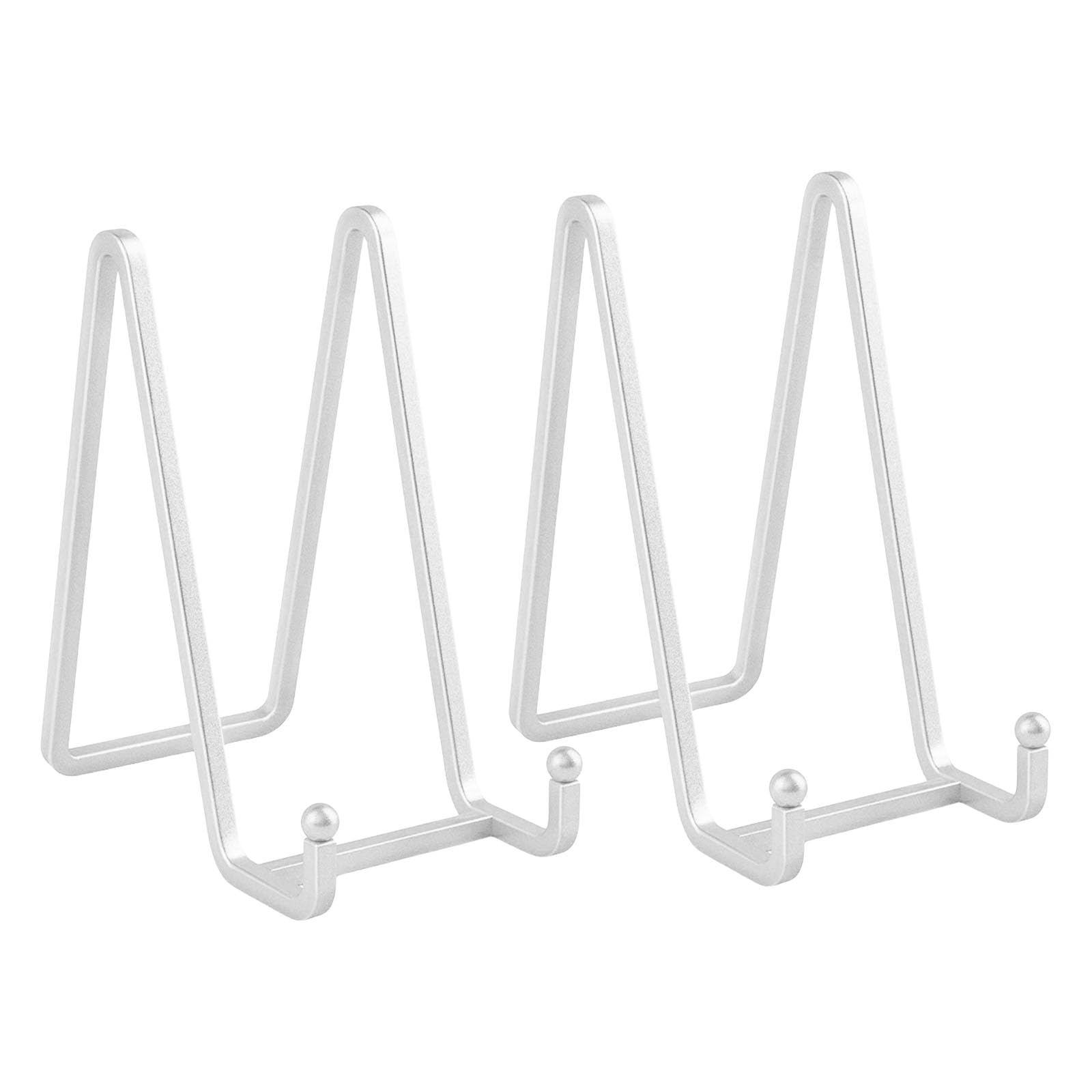 ZWWAAZHF 2 Pieces Portable and Sturdy Plates Holder Display Stands for Organizing Books and Commemorative Plaques Tabletop Easel