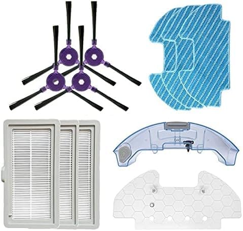 Home Appliances Accessories Mop Cloth Side Brush Water Tank Mop Bracket Filter for Midea VCR08 Robot Vacuum Cleaner Parts Replacement Accessories