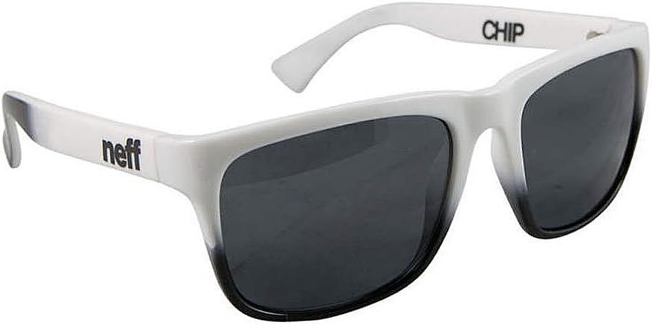 Neff Chip Sunglasses White/Black Mens Unisex Adult One Size