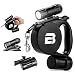 3 in 1 Retractable Dog Leash (With LED Light + Bag Dispenser) - These Durable, Thick & Adjustable 15 Foot Leashes are The Best for Training, Walking, Jogging- Small, Medium, or Large, Strong Dogs …