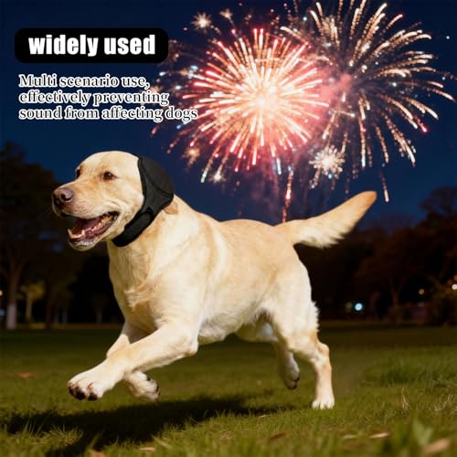 Ohrenschutz Hund,Hunde Gehörschutz Dog Silvester Ohrenschützer Dogs Ear Geräuschunterdrückung Kopfhörer Lärmschutz Hundekopfhörer Lärm Muffs Verstellbare Silent Ohrschützer für Ears Noise Cancellation