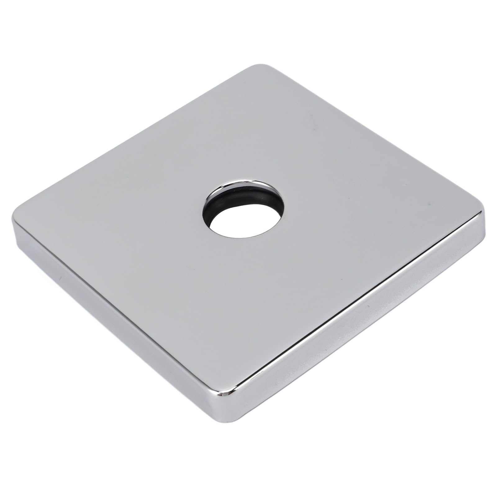 OPERMAXER 4 Inch Oversized Shower Arm Flange Cover Plate - Matte Black, Fits 1/2" Pipes - View #14