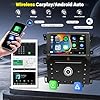 Car Stereo Radio for Ford Edge 2015 2014 2013 2012 2011 2010 with w/carplay/w/Android 13 Auto, 9 Inch IPS Touch Screen Car Audio Receiver with GPS Navigation w/Bluetooth WiFi Backup Camera, 2G+32G