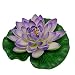 Jardin Aquarium Garden Pond Floating Lotus Decoration, Purple