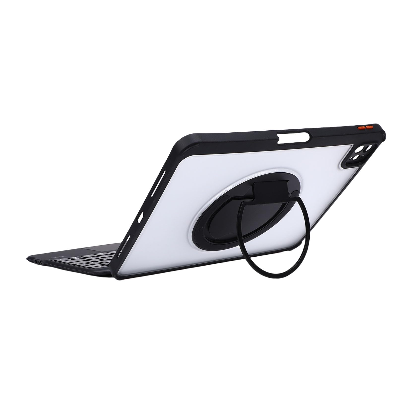 Tablet z klawiaturą Touchpad, odłączoną ochronną skorupą i 7 Kolorowym Podświetleniem dla IPada 11, 10 Pro 1/2/3/4 Air 7/6/5/4 11. Generacji A16 11in 2025