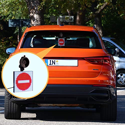 Leadleds 12V Car Window Sign Bluetooth Connected Fast Programmable by Smartphone for Car, Taxi, Store - Thumbnail 6