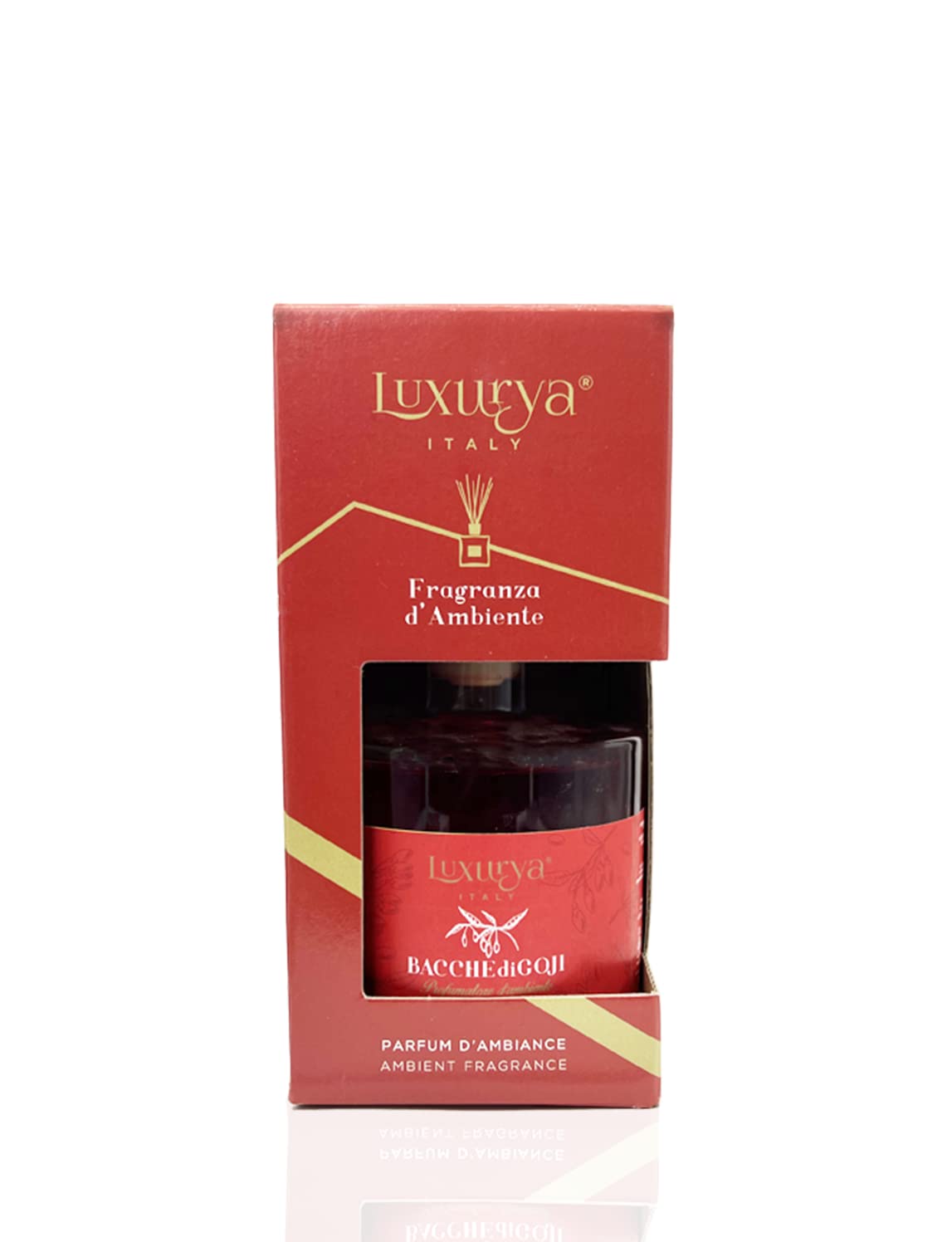 Diffusore d'ambiente 500ml - Profumo Ambiente Bacche di Goji | Profumatore per la casa Luxurya Parfum