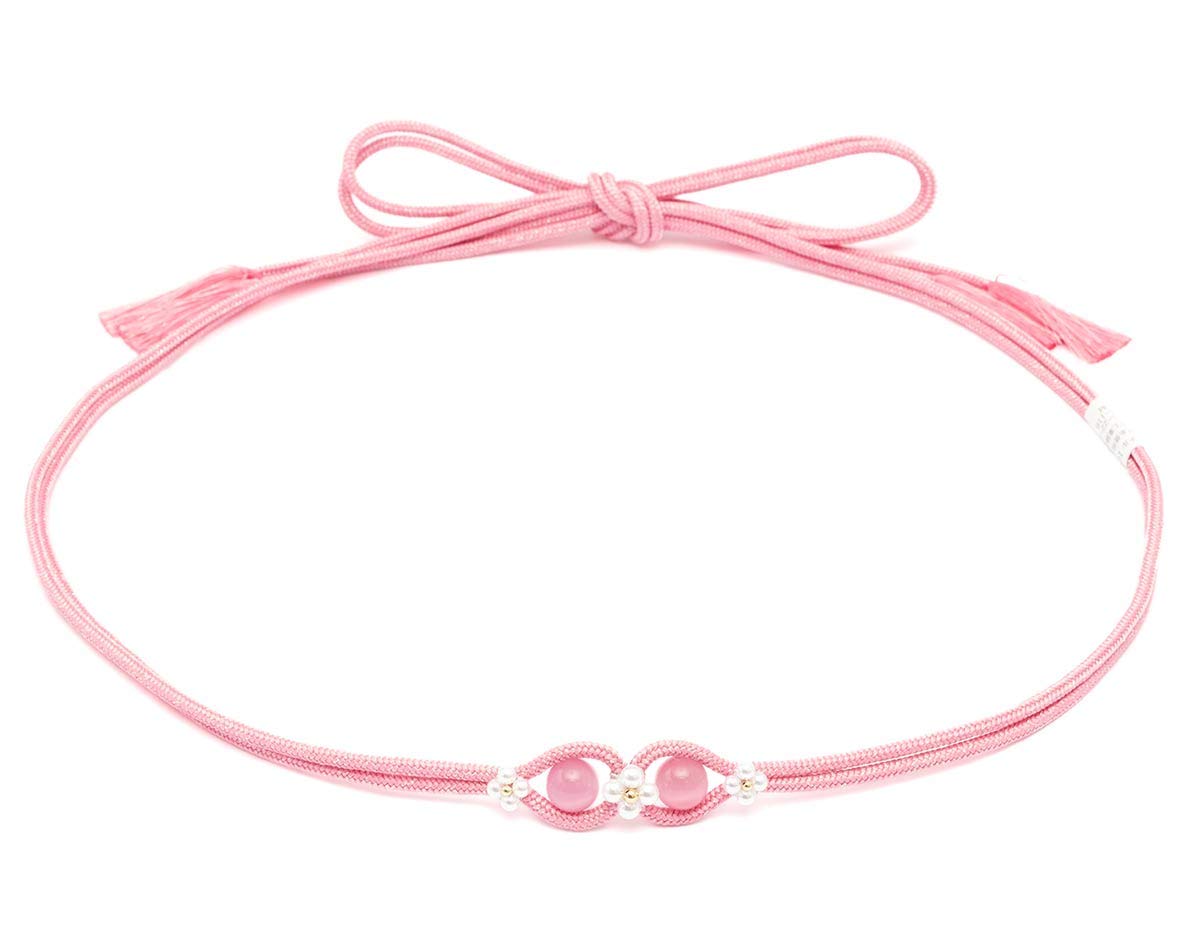 Amazon.co.jp: (ソウビエン) 帯締め 浴衣 帯飾り 組紐 レトロ 花