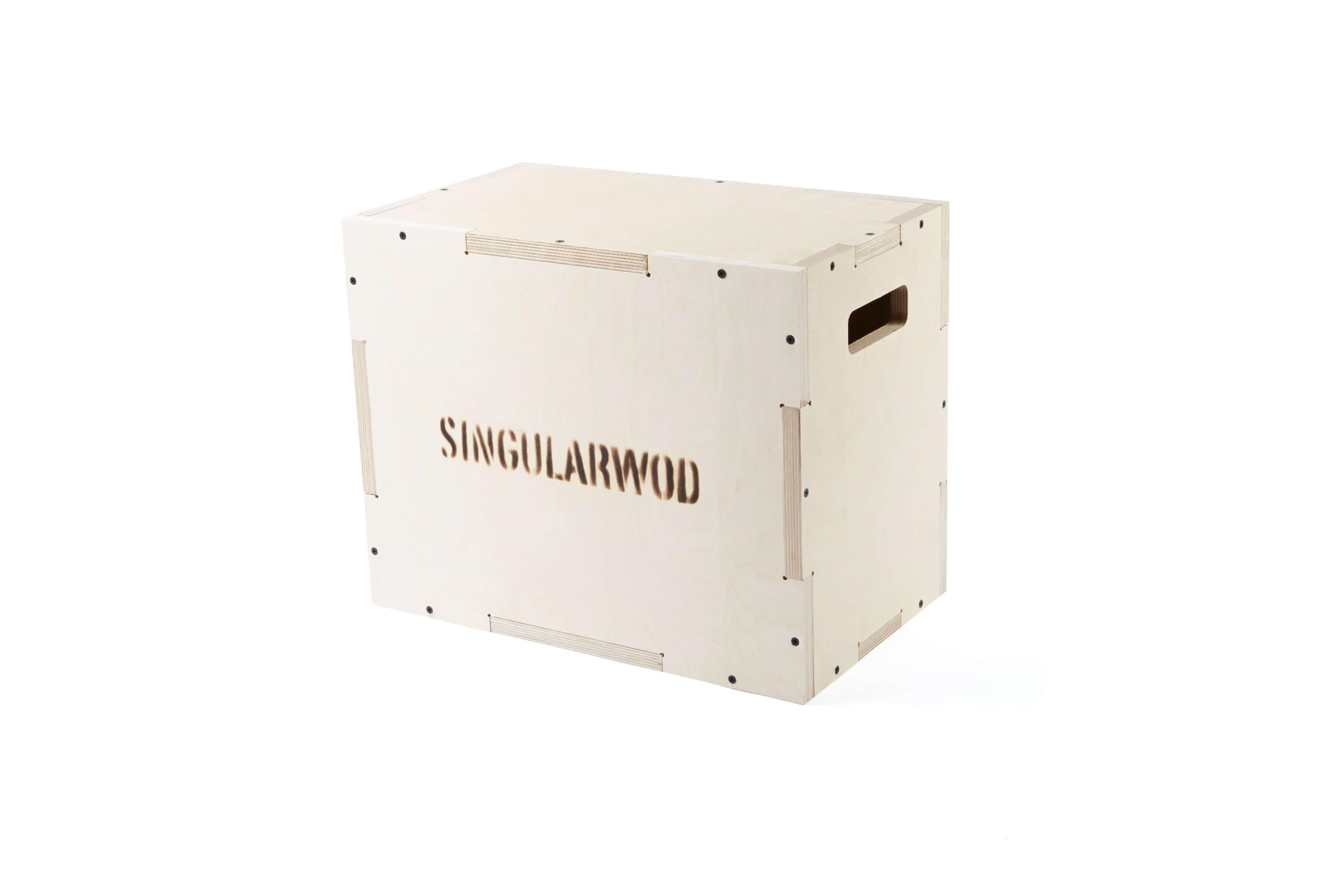 SINGULARWOD Cajón Pequeño Pliométrico Eucalipto. Cajon Pliometrico. Steps Fitness Cajón de Salto Crossfit. Steppers Crossfit. Cajon de Salto. Plyo Box, Jump Box Cross Training. Cajon Crossfit