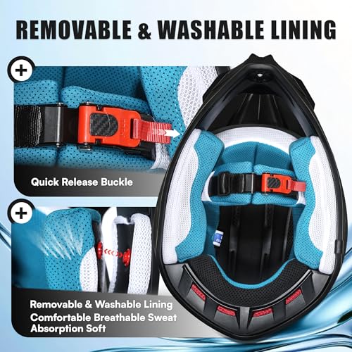 TRIANGLE Adult Dirt Bike Helmet