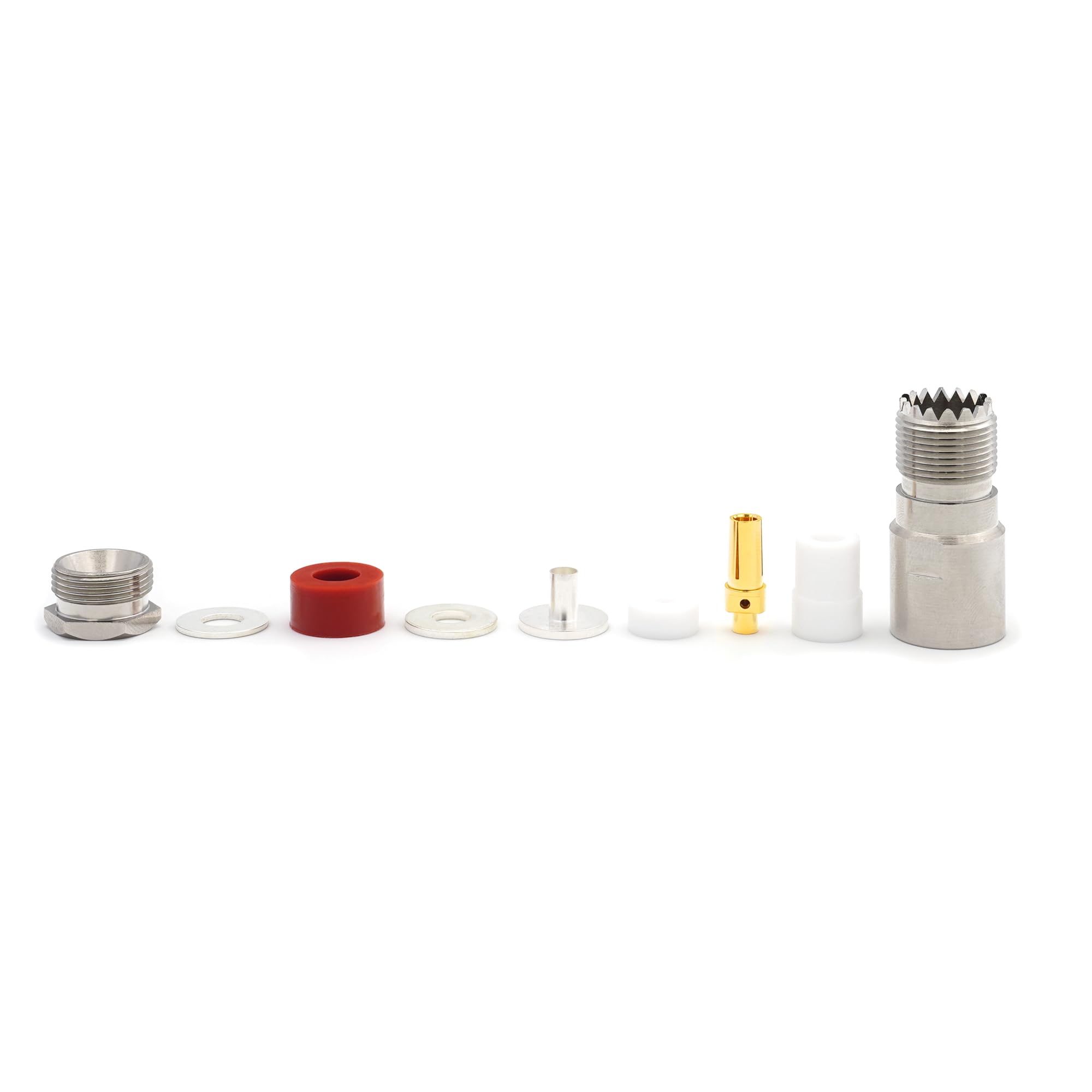 Router Gsm Connettore Coassiale UHF Femmina SO-239 – Per Cavi RG-8 E LMR-400, A Crimpare, Per Radioamatori E Impianti Antenna Connettore RG-8 LMR-400 - Foto 13