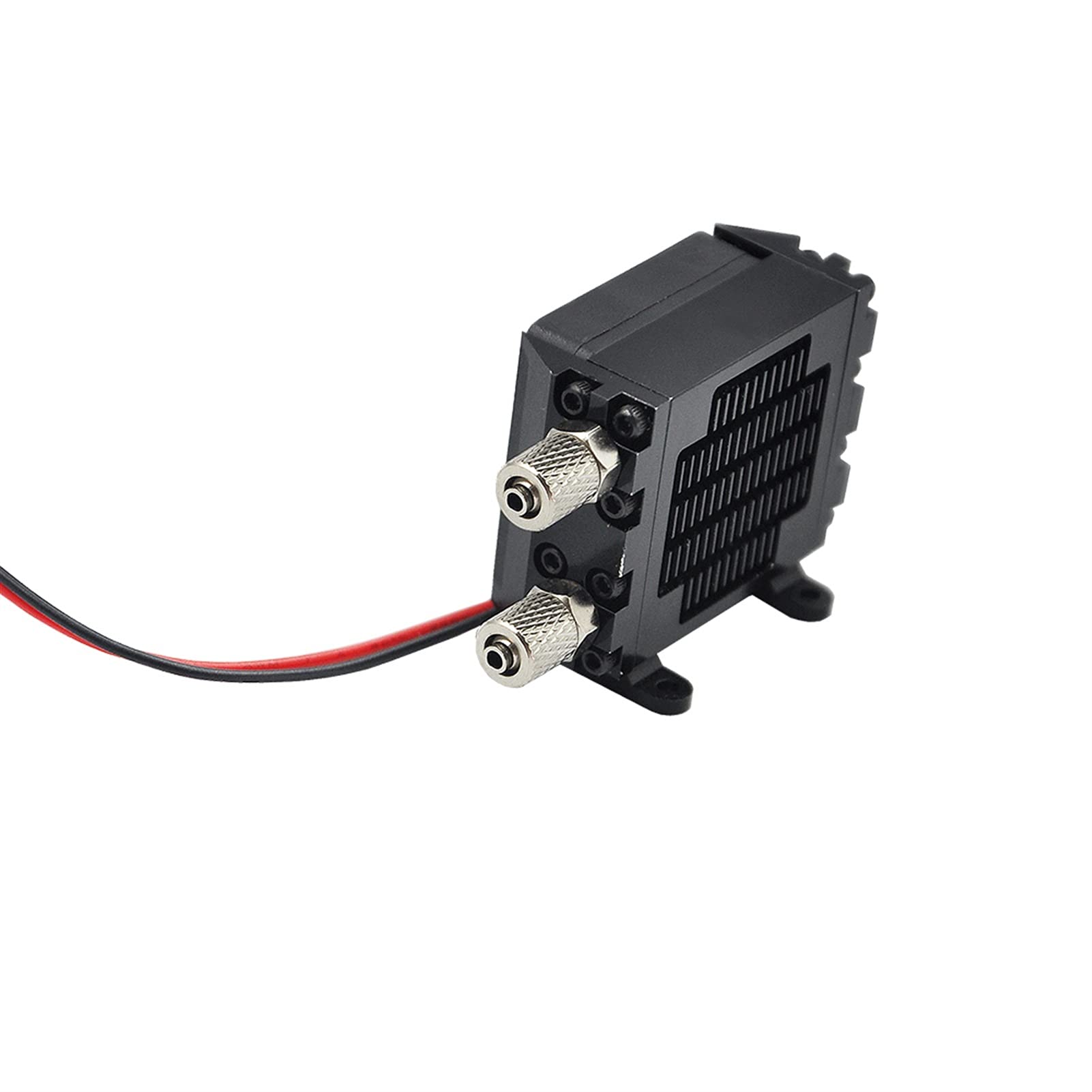 Mini metalowy grzejnik oleju hydraulicznego z wentylatorem do 1/14 1/12 RC koparka wywrotka części samochodowe