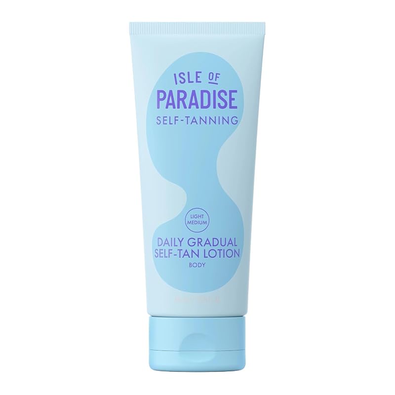 Loção corporal autobronzeadora gradual Isle Of Paradise, 250 mL