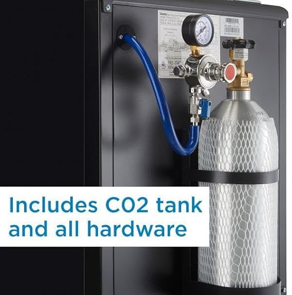 Danby DKC054A1BSLDB 5.4 Cu.Ft. Kegerator, Auto Defrost and Mechanical Thermostat, Keg Cooler with Scratch-Resistant Worktop and Reversible Door Hinge, Single Tap, Steel on Fridge.com