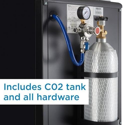 Danby DKC054A1BSLDB 5.4 Cu.Ft. Kegerator, Auto Defrost and Mechanical Thermostat, Keg Cooler with Scratch-Resistant Worktop and Reversible Door Hinge, Single Tap, Steel on Fridge.com