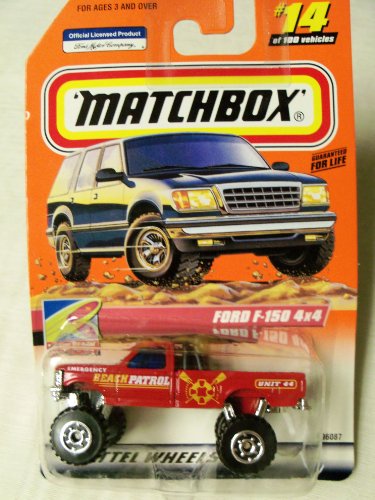 1999 Matchbox To The Beach Ford F-150 4x4 Beach Patrol #14 of 100