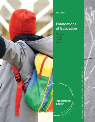 Foundations of Education, International Edition