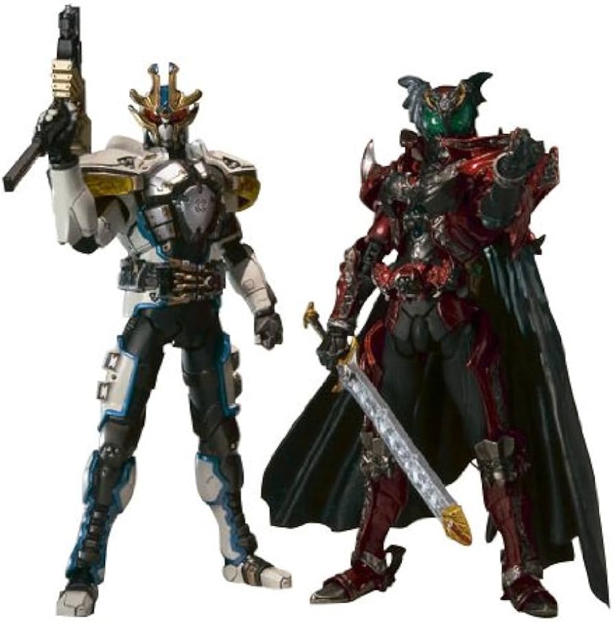 新品本物 S.I.C. 仮面ライダー ダークキバ 未開封品 & イクサ 特撮