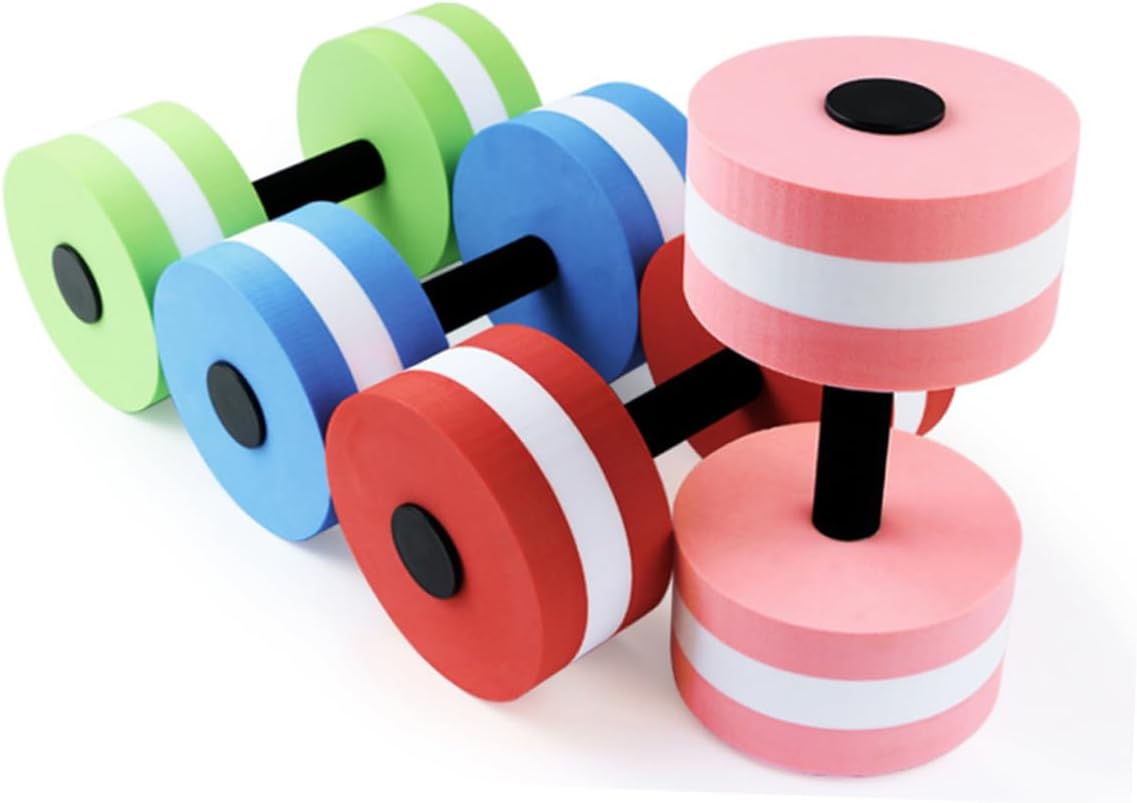 Eva Floating Dumbbell for Water Aerobics Versatile Fitness Equipment for Adults and Lightweight and Easy to Carry for Arm and Shoulder Training Pool Exercises