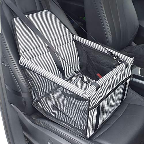 Dorakitten Assento de carro para animais de estimação criativo, tecido Oxford, assento de segurança