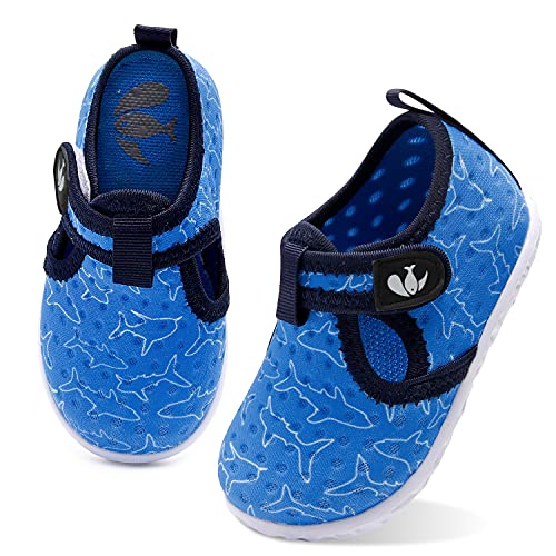 Image of FEETCITY Boys Girls Water Shoes Kids Aqua Socks Quick Dry Barefoot for Beach Swimming Pool