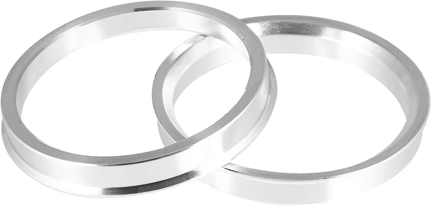 Edinstry 2pcs OD 73.1mm to ID 64.1mm Aluminium Alloy Car Hub Centric Rings Wheel Bore Center Spacer