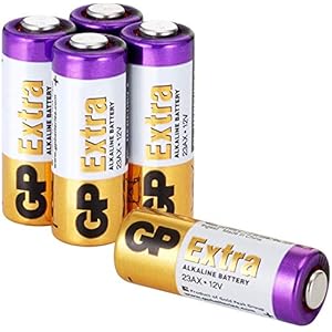 GP Extra Alkaline batterijen 23A batterij 12V – 5 pack