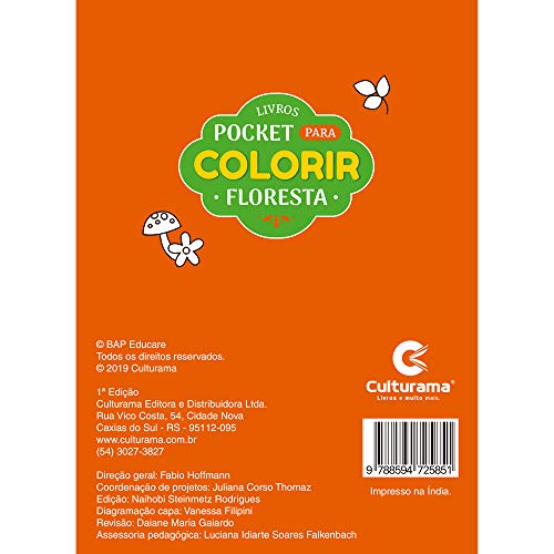 POCKET PARA COLORIR - FAZENDA