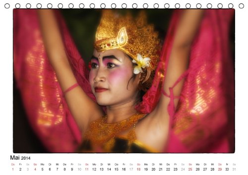 Bali Insel der Götter und Dämonen (Tischkalender 2014 DIN A5 quer): Bali, kleinste Insel im indonesischen Archipel (Tischkalender, 14 Seiten)