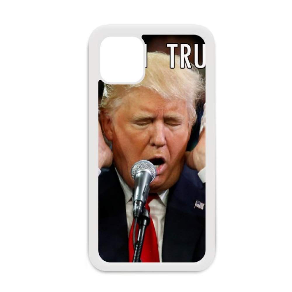 Coque iPhone 12 Pro Max American President protection rigide blanche