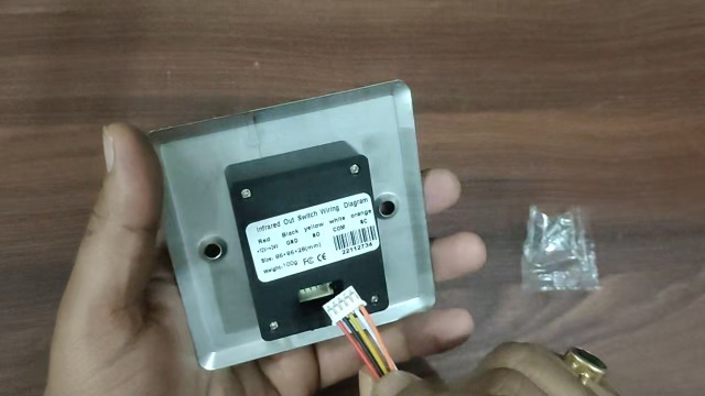 NTS-44) No Touch Stainless Steel Exit Button/Touch Free Door