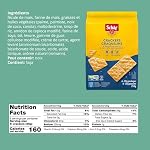 Schar Gluten-Free Crackers - Non GMO, Lactose Free, Preservative Free, Gluten-Free Saltine Crackers, 6 Individually Wrapped Packs, 210g