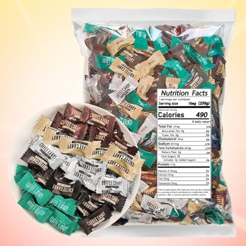 Caramelos sabor café 250g 6 sabores miniatura 3