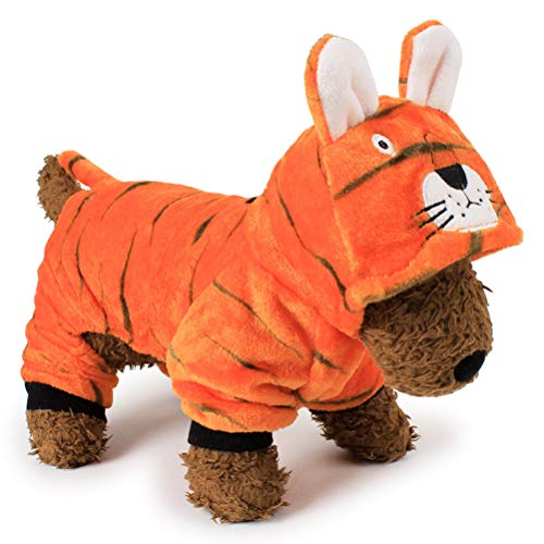 Disfraz para perro Halloween Popetpop talla S naranja miniatura 5
