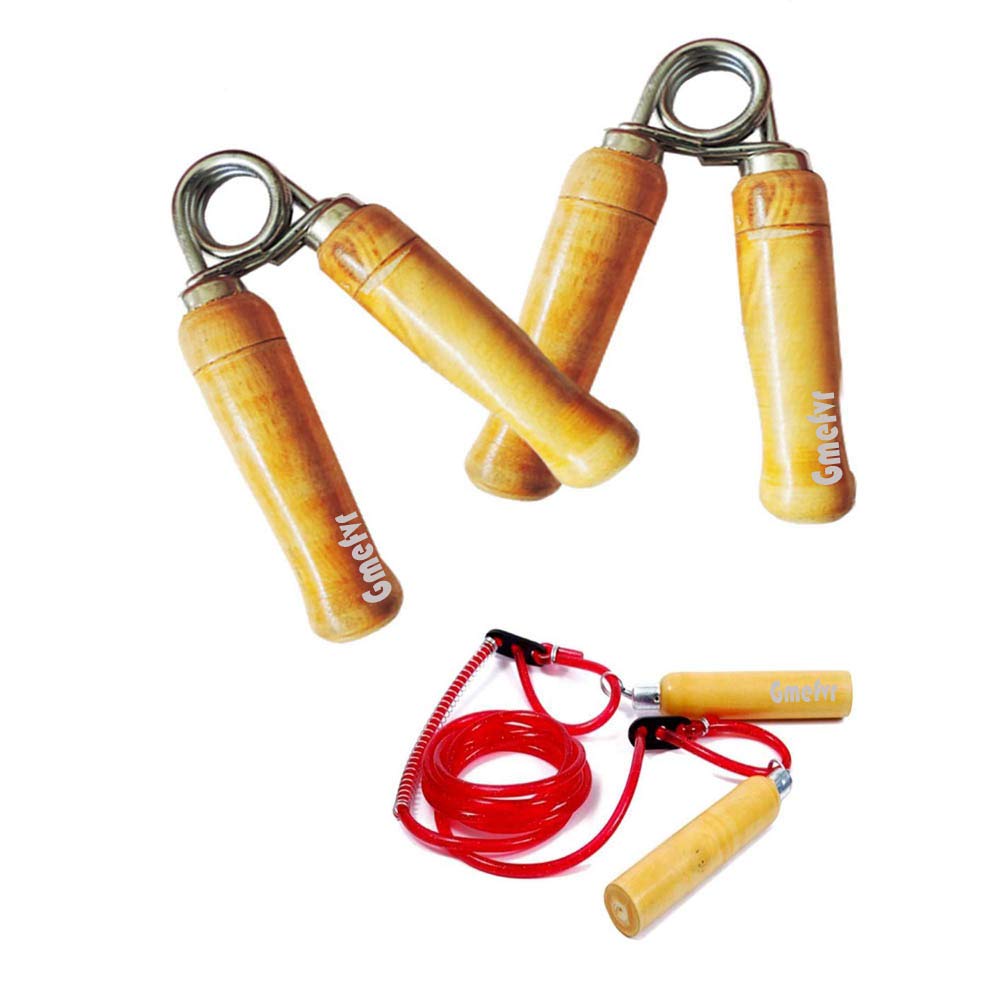 Gmefvr Hand Gripper (strengtheners) 2 + Skipping Rope 1 | Pack of 3 Combo | Multi Random Color of Skipping Rope (B08TX8P6CT) Amazon Price History, Amazon Price Tracker