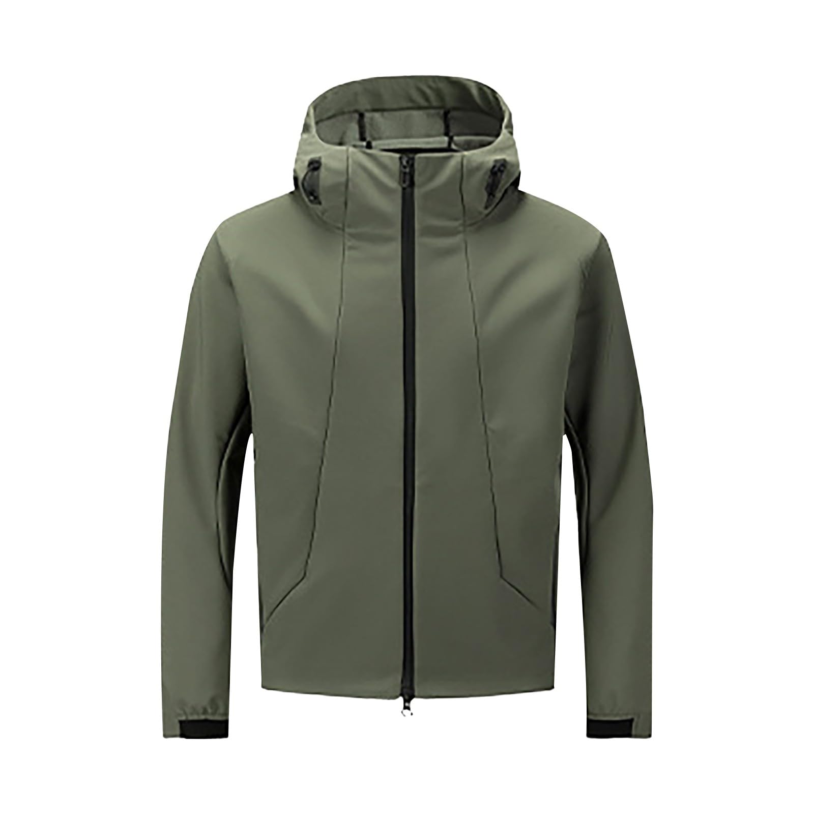 Cocila Regenjacke Herren Wasserdicht Outdoor Jacken Mit Fleece Für Männer Und Frauen, Winddicht Lässig Kapuze Den Außenbereich Winter Wasserdichte Jacke Windbreaker Fahrrad Windjacke