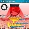 Sberna LED Red Light Therapy Hat, 215Pcs Leds 660Nm & 850Nm - View #11