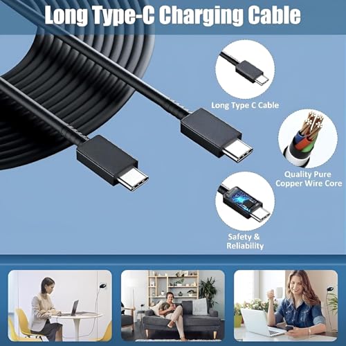 Image of Samsung 25W Type-C Charger with 1M Cable, Super Fast USB C Port Smart Phone Wall Charger Compatible with Galaxy S25 /S25 Plus /A55 /M55 /F55 /F14 /A34 /M34 /F34 /A25 /S23 fe /S21 fe 5G, Black(Fast Charging)