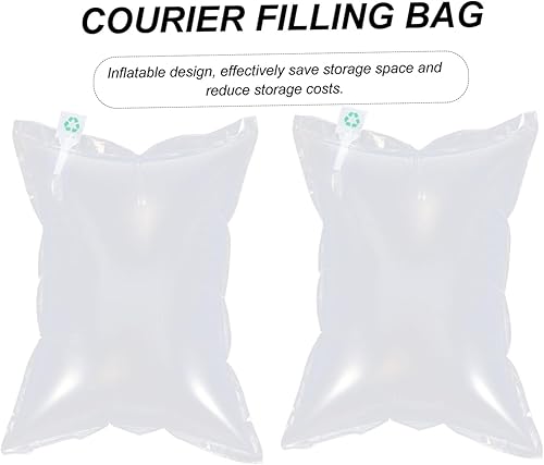 Miniatura 2 de Angoily 100 bolsas de burbujas de aire de plástico transparente cojines de aire bolsas de amortiguación sobres de burbujas para envío y embalaje 157