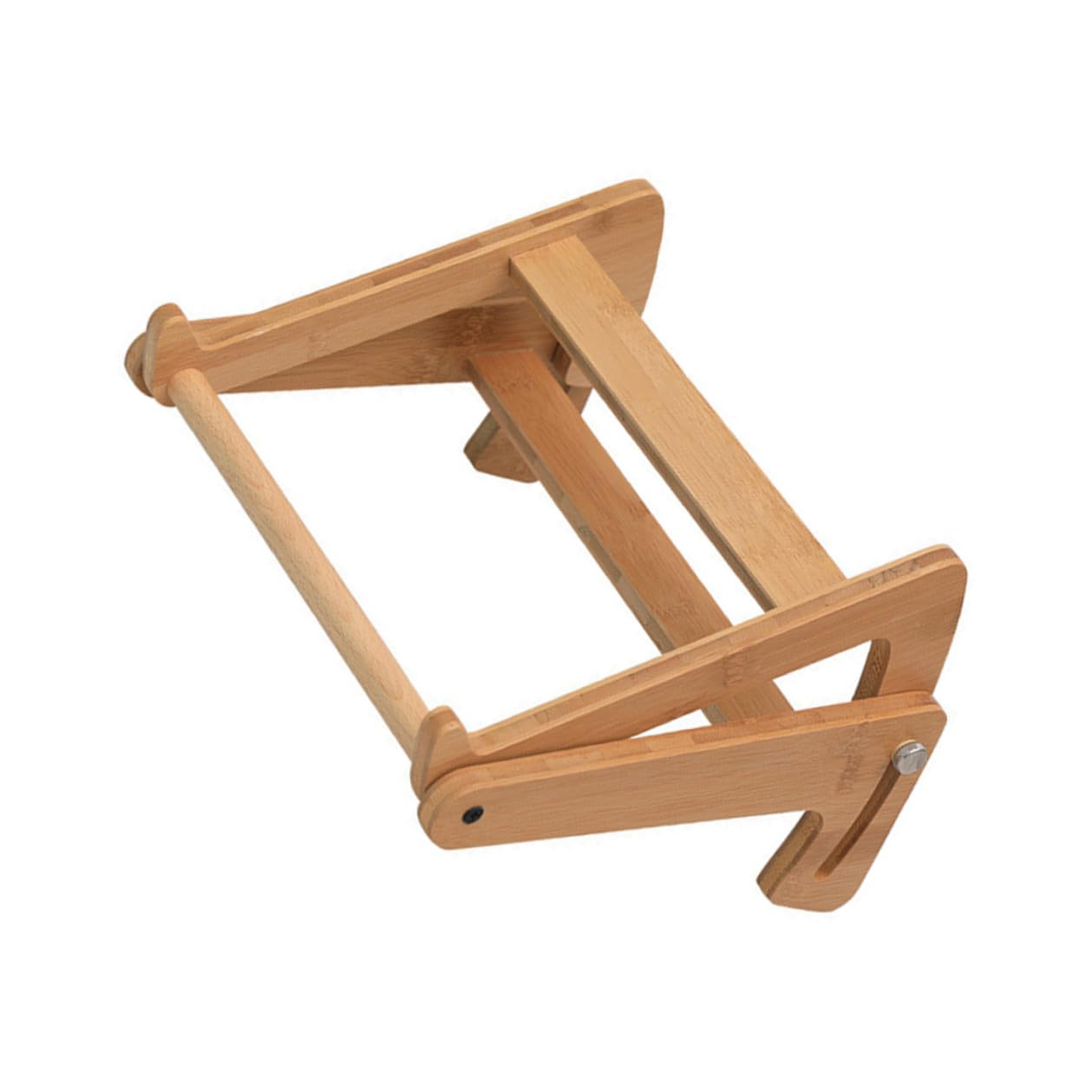 Holibanna Supporto Portatile in Legno per Laptop Regolabile e Pieghevole Supporto Ergonomico per Computer 13-156 Pollici Accessorio Multifunzionale per Notebook Tablet e Smartphone per