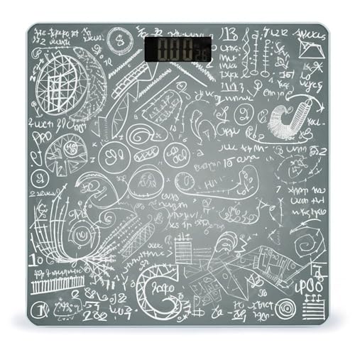 Báscula Digital de Baño Precisa con Pantalla LCD y Vidrio Templado miniatura 1